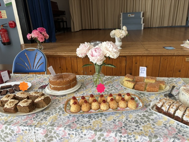 Angmering in Bloom cake sale